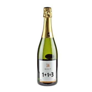 Cava "1+1=3" Brut 75cl