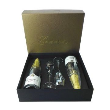 Cava Gramona Imperial (geschenkpakket 2 x 75cl + 2 glazen) 2018